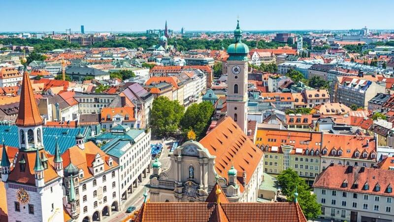 Munich là điểm đến cho những cá nhân thích mua sắm, tận hưởng ẩm thực và giải trí