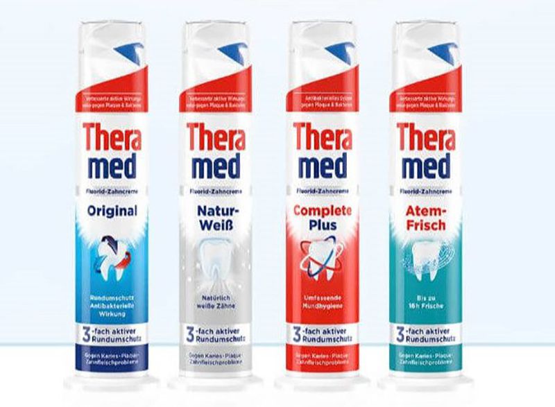 Theramed Professional Protection - kem đánh răng phổ biến cho mọi đối tượng